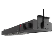 Rampe chauffante 900x200x70mm - mod&egrave;le 90 - 1000+100w - Linum - LSH-3190-020