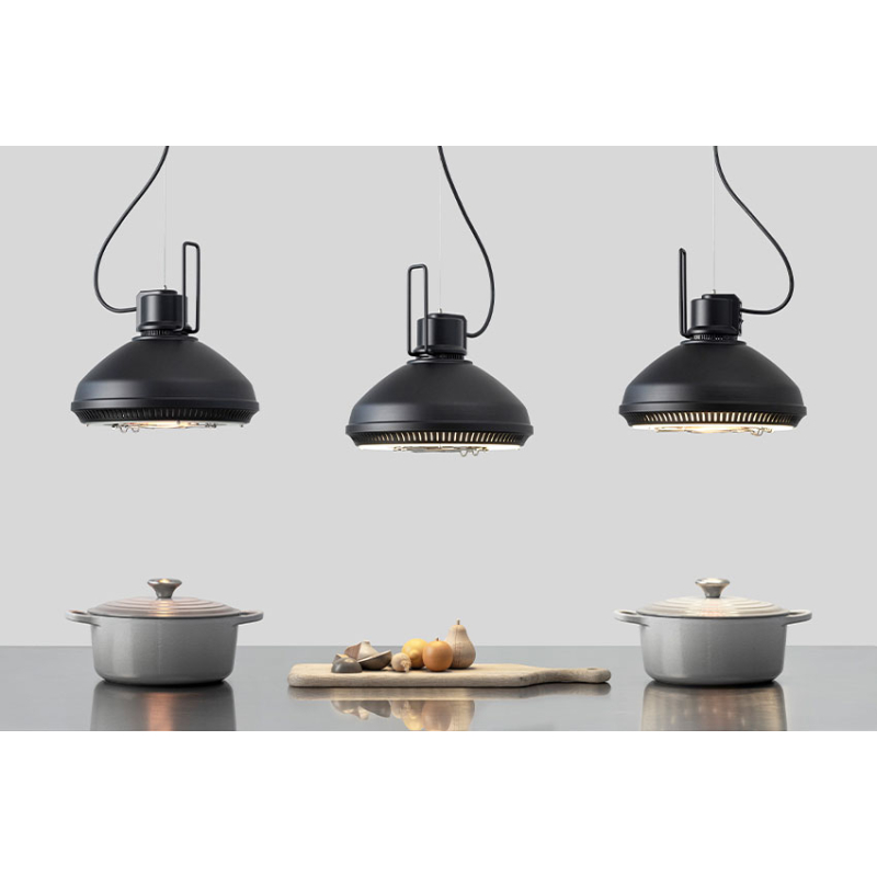 Linum lampe chauffante HAL - h - 217mm - &oslash;310mm - LED lampe incl. - Linum - LSH-1200-020