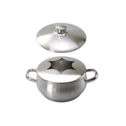 Caquelon inox pour fondue chinoise - + couvercle - Linum - KSG-1102-000