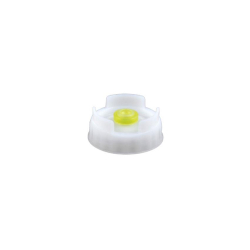 Chapeau avec valve silicone jaune - 6pce/pck - sauce epaisse moyen - Linum - FFO-3126-080