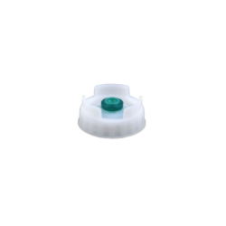 Chapeau avec valve silicone vert - 6pce/pck - pour sauces liquides - Linum - FFO-3116-040