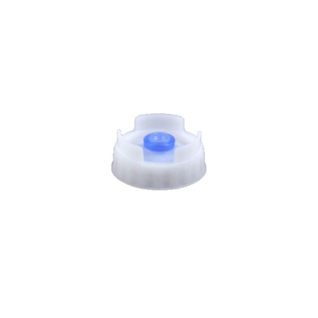 Chapeau avec valve silicone bleu - 6pce/pck - sauces epaisses & condiments - Linum - FFO-3136-060