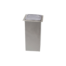 Distributeur de serviettes &agrave; encastrer - tube inox - facade transp. - interfold - Linum - SDP-2002-841