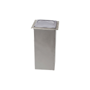 Distributeur de serviettes &agrave; encastrer - tube inox - facade transp. - interfold - Linum - SDP-2002-841