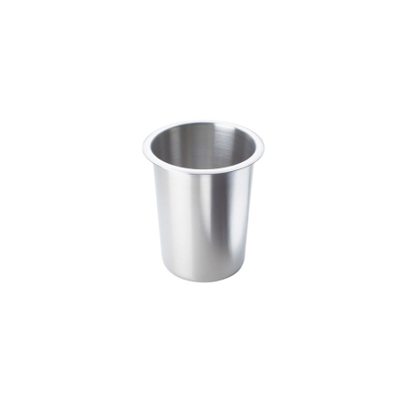 Cylindre inox pour couverts/accessoires - &oslash;114 - h &plusmn;135mm - AISI304 - Linum - CCD-9001-840