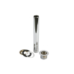 Ensemble surverse chrom&eacute;e+bonde crepine - h 230mm (sd25) - 1'1/2 - Linum - SDV-0250-845