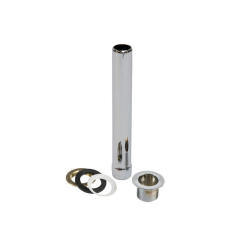 Ensemble surverse chrom&eacute;e+bonde crepine - h 280mm (sd30) - 1'1/2 - Linum - SDV-0300-845