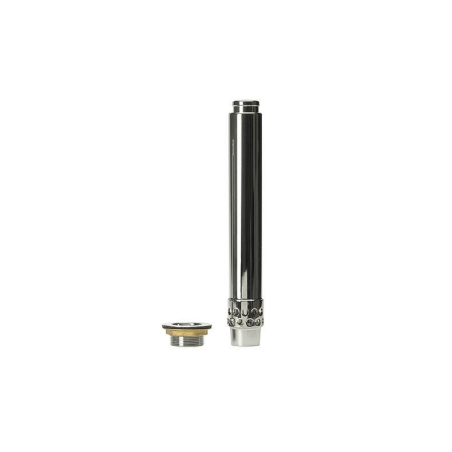 Ensemble surverse chrome embase perfor&eacute;e - h 270mm + bonde crepine 1'1/2 - Linum - SDV-1300-845