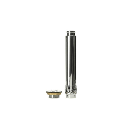 Ensemble surverse chrome embase perfor&eacute;e - h 250mm + bonde crepine 1'1/2 - Linum - SDV-1250-845