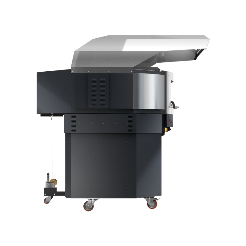 Elektrische oven met draaiende ovenbodem Cuppone Alpha 110, steen voor hoge temperaturen &ndash; AO110/1TSN