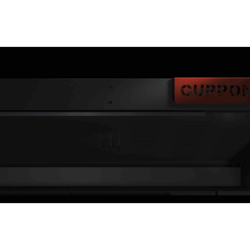 Stapelbare elektrische oven Cuppone Delta 4T, ovenruimte H160 mm, gezandstraald cordieriet &ndash; DO4TL/1TSS