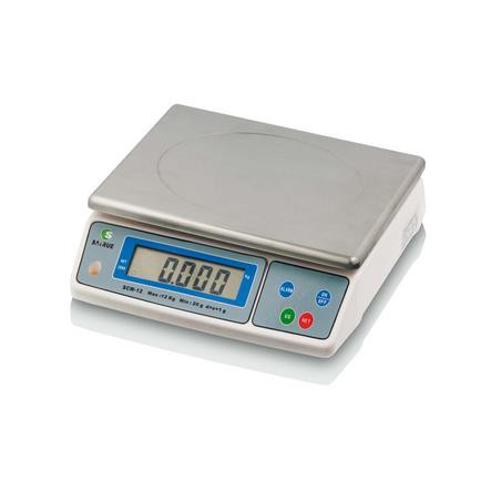 Professionele elektronische weegschaal - 12 kg - Tellier N3671