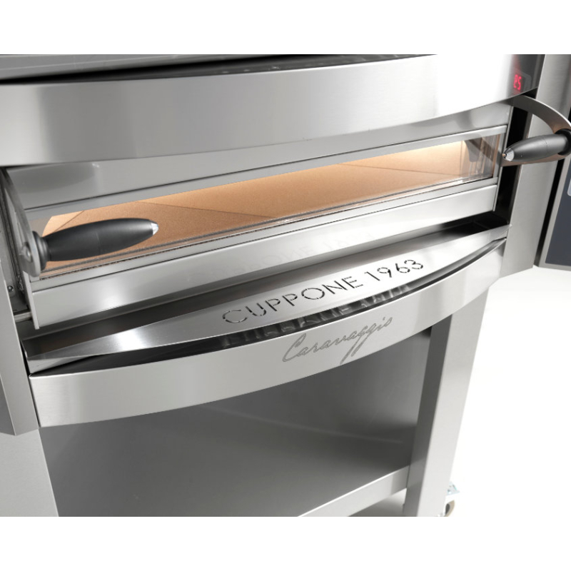 Statische elektrische hoekpizzaoven Cuppone Caravaggio CR535/1CD &ndash; 1 ovenruimte, elektromechanische bediening