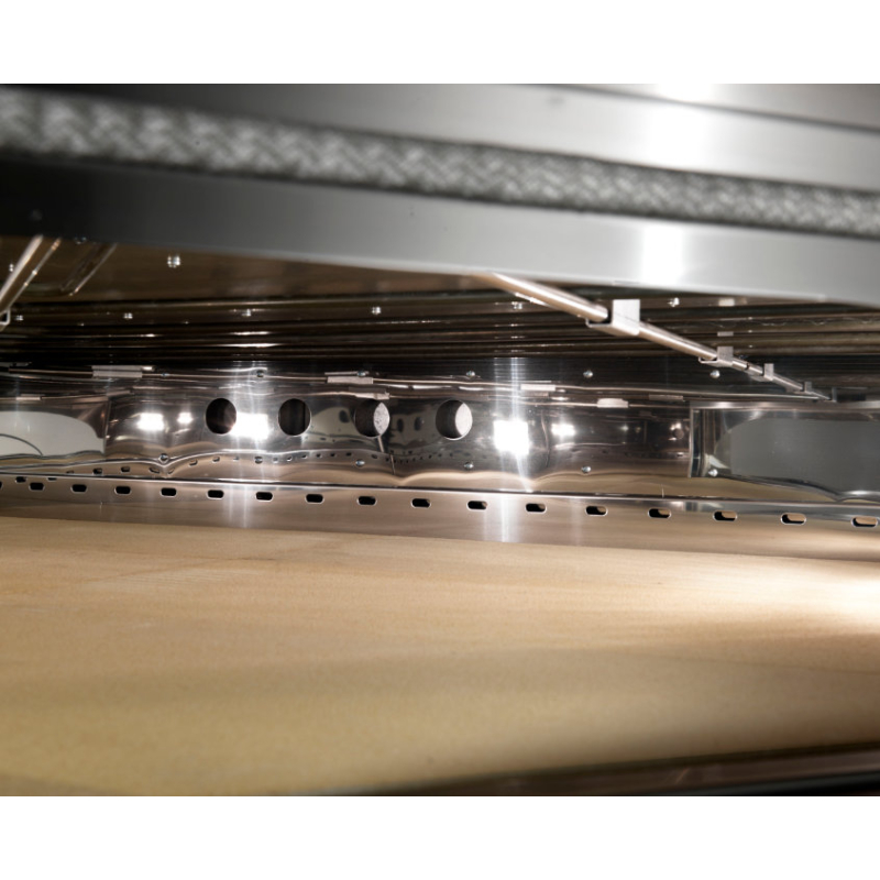 Elektrische statische hoekpizzaoven Cuppone Caravaggio CR835/2TS &ndash; 2 kamers, touchscreenbediening