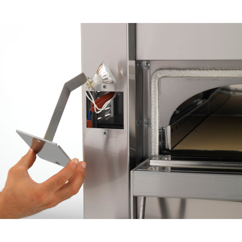 Elektrische statische pizzaoven Cuppone Michelangelo ML435/1CD &ndash; 1 kamer, elektromechanische bediening