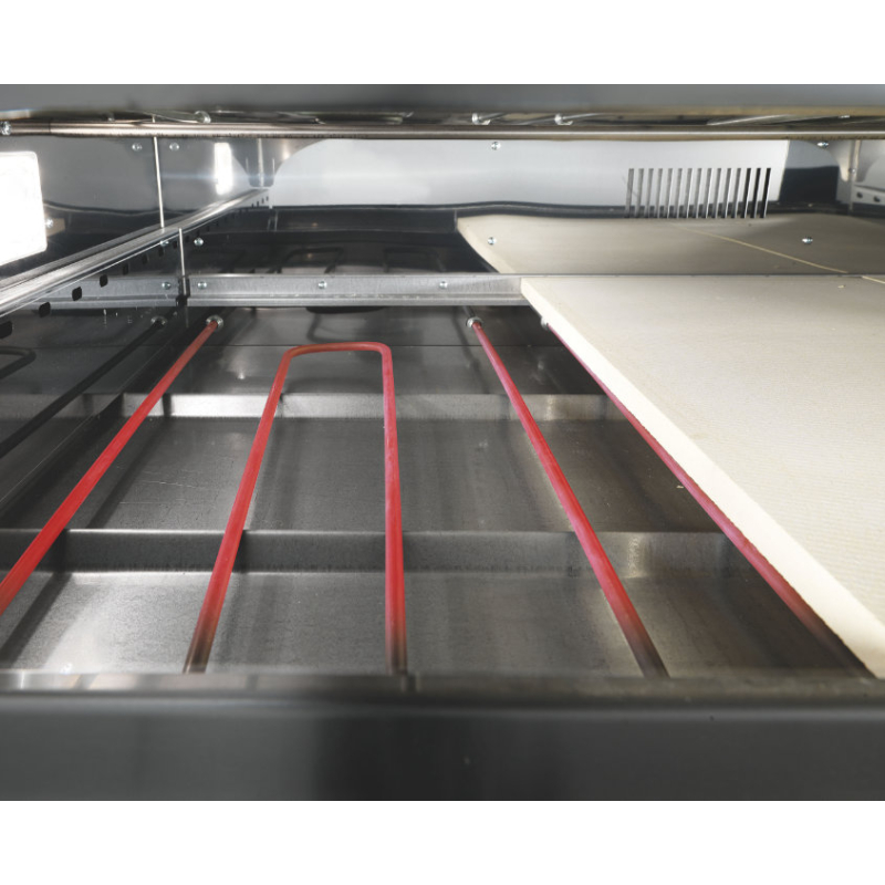 Elektrische statische pizzaoven Cuppone Michelangelo ML935/2CD &ndash; 2 kamers, elektromechanische bediening