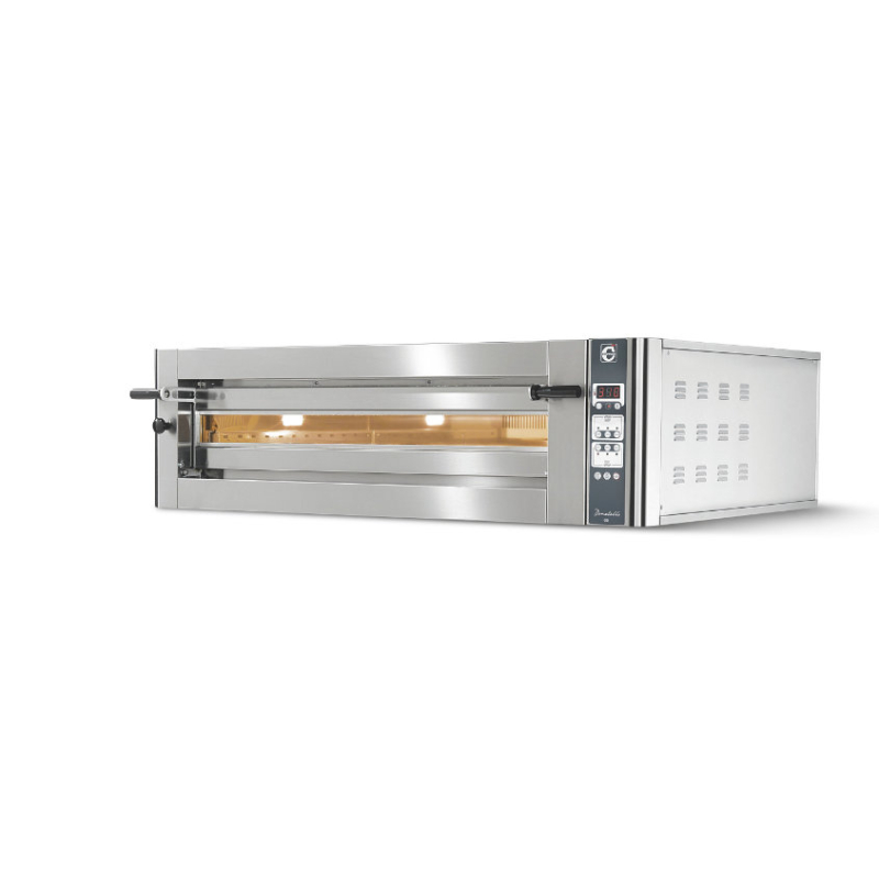Statische elektrische pizzaoven Cuppone Donatello DN635/1CD &ndash; 1 kamer, elektromechanische bediening