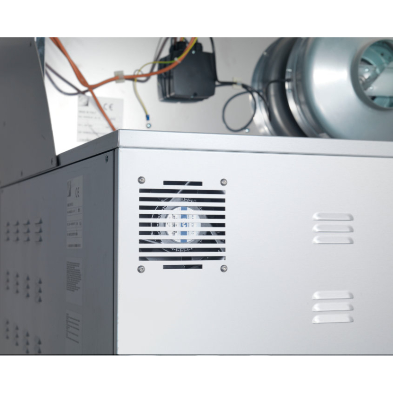 Statische elektrische pizzaoven Cuppone Donatello DN635/2D &ndash; 2 kamers, digitale bediening