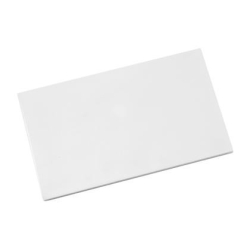 Eco" polyethyleen bord - Wit - Tellier NPP9