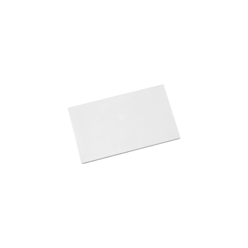 Eco" polyethyleen bord - Wit - Tellier NPP9