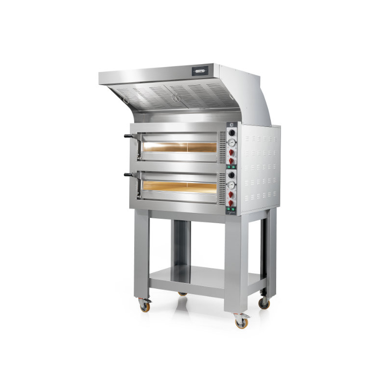 Statische elektrische pizzaoven Cuppone Tiepolo 435, 2 kamers, elektromechanische bediening &ndash; TP435/2CM