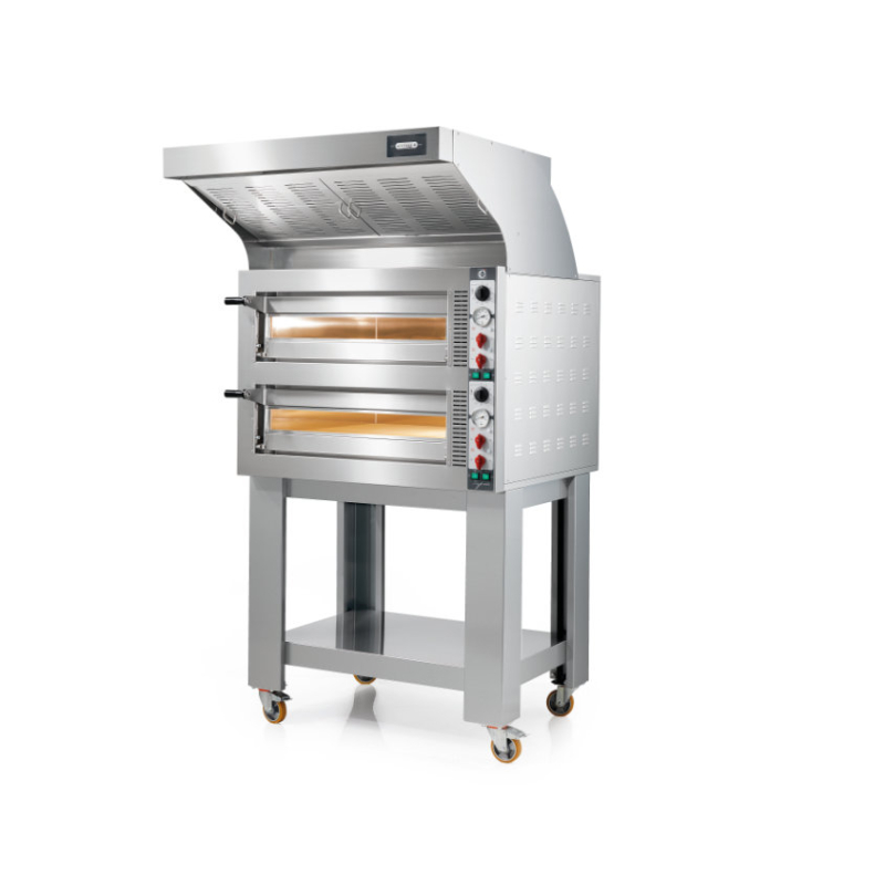 Statische elektrische pizzaoven Cuppone Tiepolo 435, 2 kamers, elektromechanische bediening &ndash; TP435/2CM