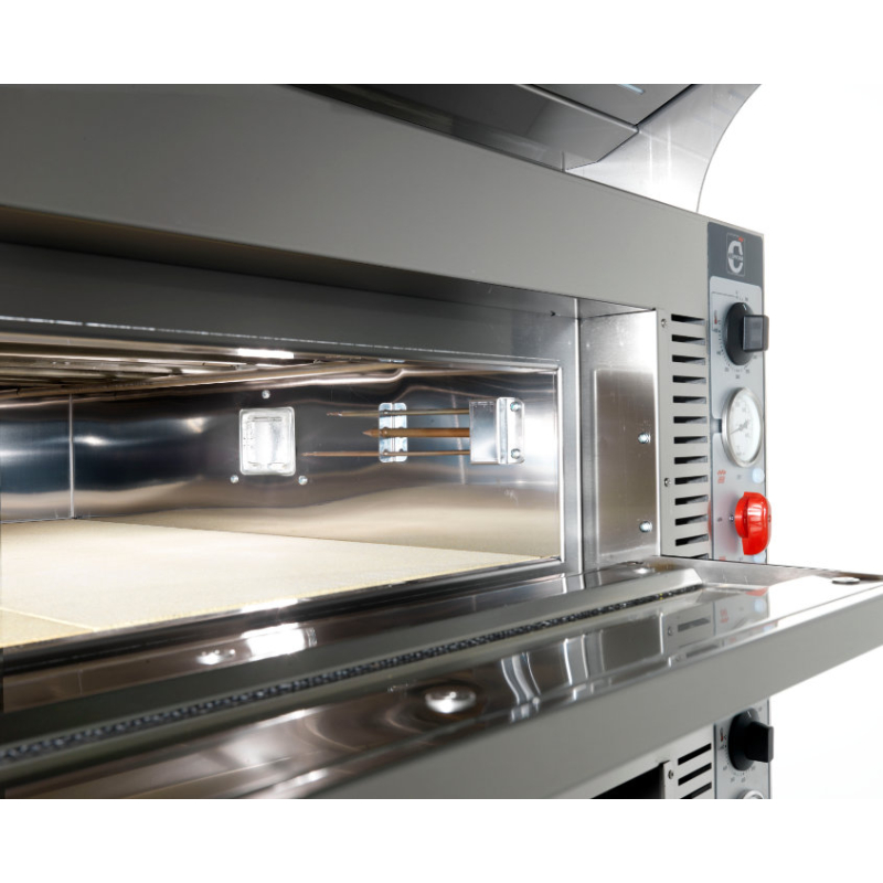 Statische elektrische pizzaoven Cuppone Tiepolo 635, 2 kamers, elektromechanische bediening &ndash; TP635/2CM