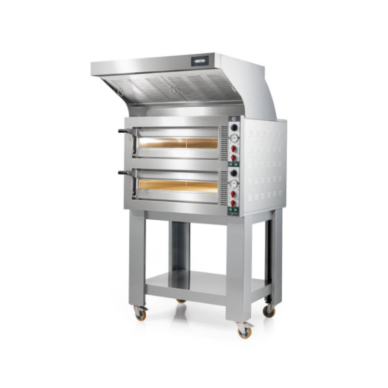 Statische elektrische pizzaoven Cuppone Tiepolo 935, 2 kamers, elektromechanische bediening &ndash; TP935/2CM