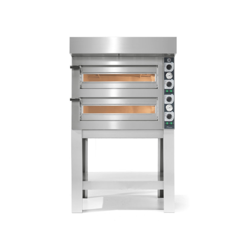Statische elektrische pizzaoven Cuppone Tiziano 425, 2 kamers, elektromechanische bediening &ndash; TZ425/2M