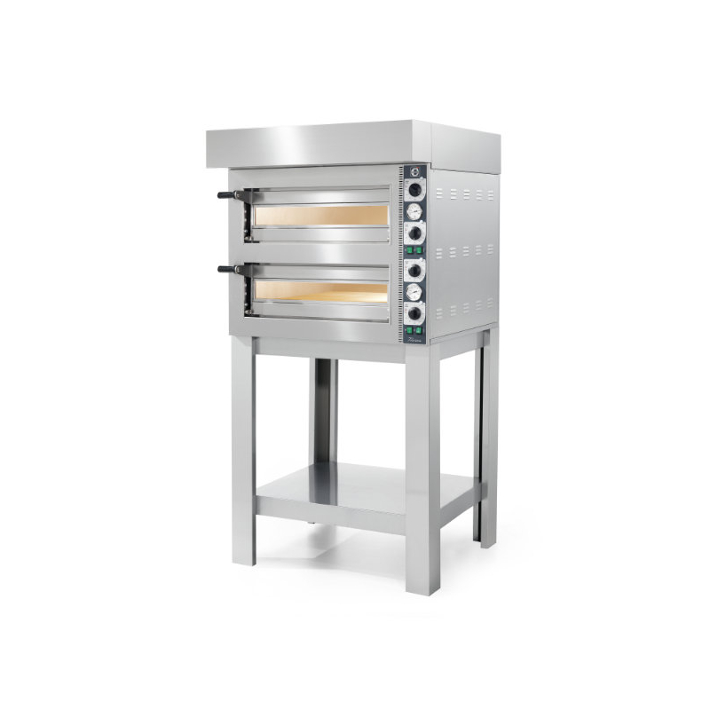 Statische elektrische pizzaoven Cuppone Tiziano 230, 2 kamers, elektromechanische bediening &ndash; TZ230/2M