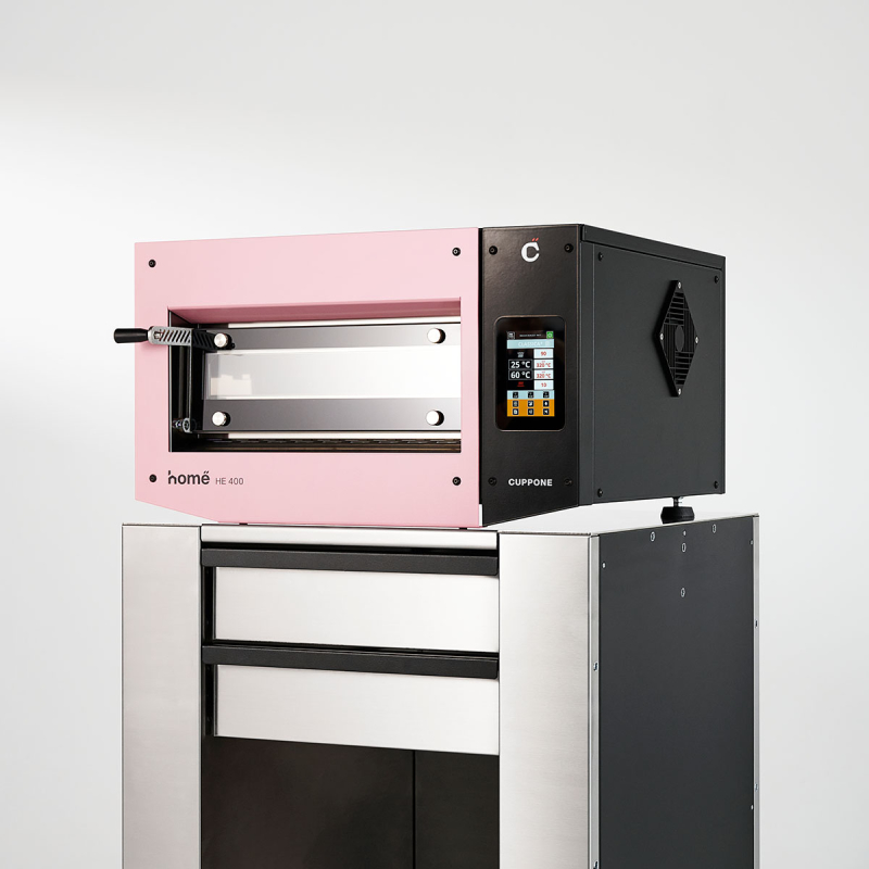 Statische elektrische pizzaoven Cuppone Home HE 400 met aanraakbediening en steen voor hoge temperaturen &ndash; HE400/1TSN