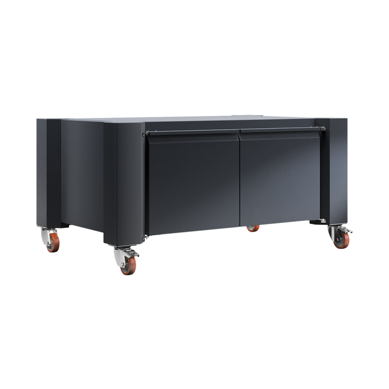 Open ovenstandaard enkel op wieltjes Cuppone Delta 3TA &ndash; DS3TA/1-W