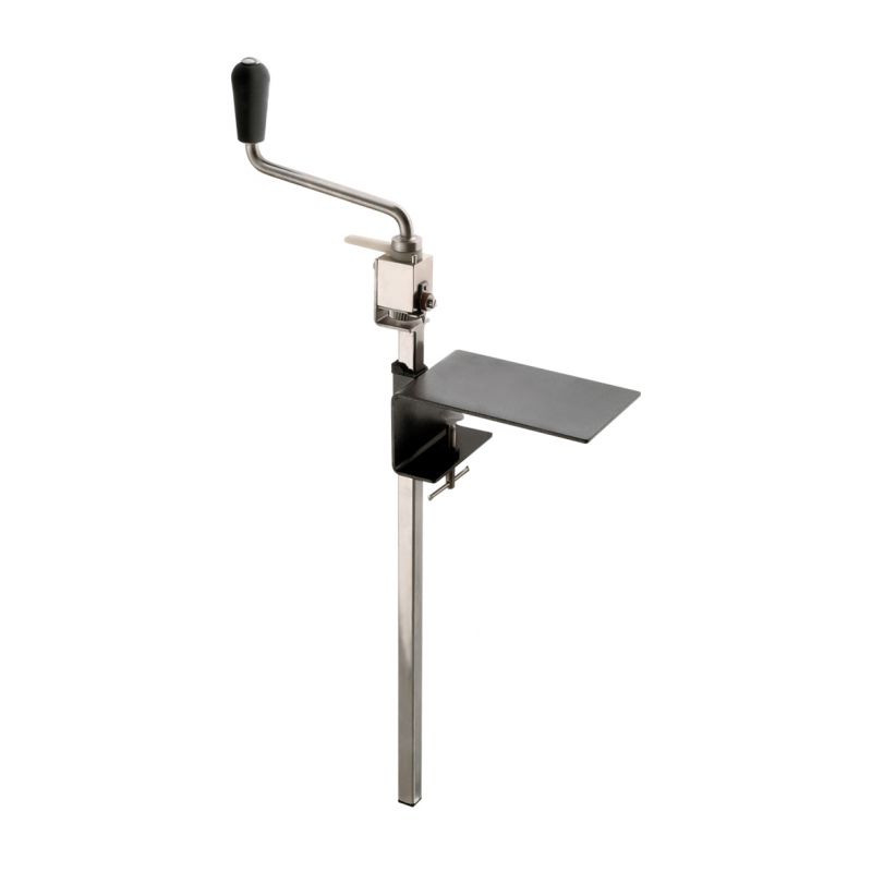 Ouvre-bo&icirc;tes LT acier nickel&eacute; + socle serre-joint - Tellier O2V55