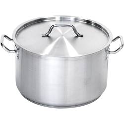 Marmite moyenne avec couvercle, acier, &Oslash; 280 mm, V 11,1 l -&hellip;