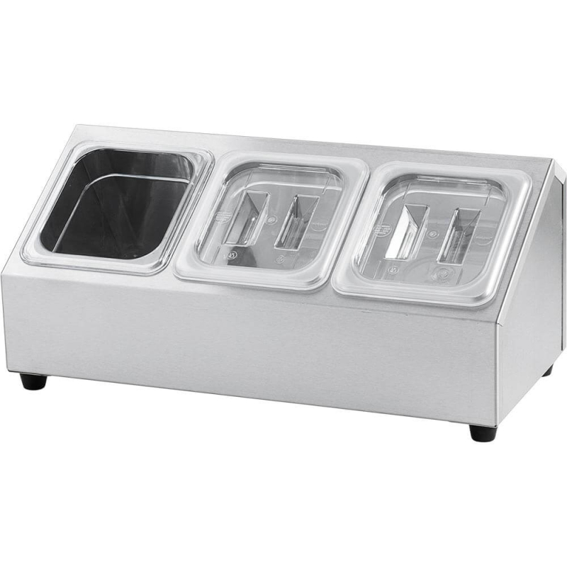 Pr&eacute;sentoir pour bacs GN1/6 Stalgast &mdash; 815200 &mdash; GN 1/6