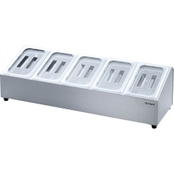 Pr&eacute;sentoir pour bacs GN Stalgast &mdash; 815240 &mdash; GN 1/4
