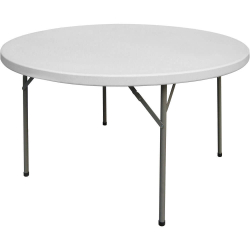 Table traiteur ronde pliante, diam&egrave;tre 1150 h, 740 mm -&hellip;