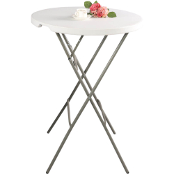 Table de bar pliable rond fi Stalgast &mdash; 950141 &mdash; 9,3 kg