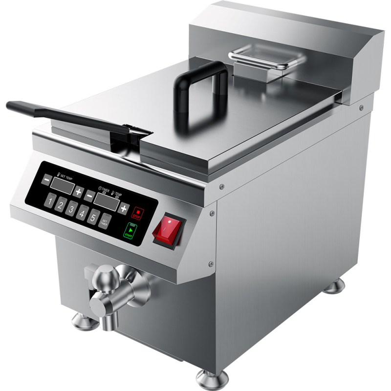 Friteuse &agrave; induction Stalgast &mdash; 746781 &mdash; 8 l &mdash; 12,5 kg