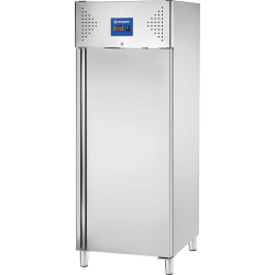 Armoire r&eacute;frig&eacute;r&eacute;e en inox sur pieds, GN 2/1, V 650 l -&hellip;