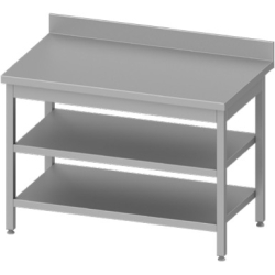 Wandwerktafel met twee onderschappen Stalgast &mdash; 950066150 &mdash;&hellip;