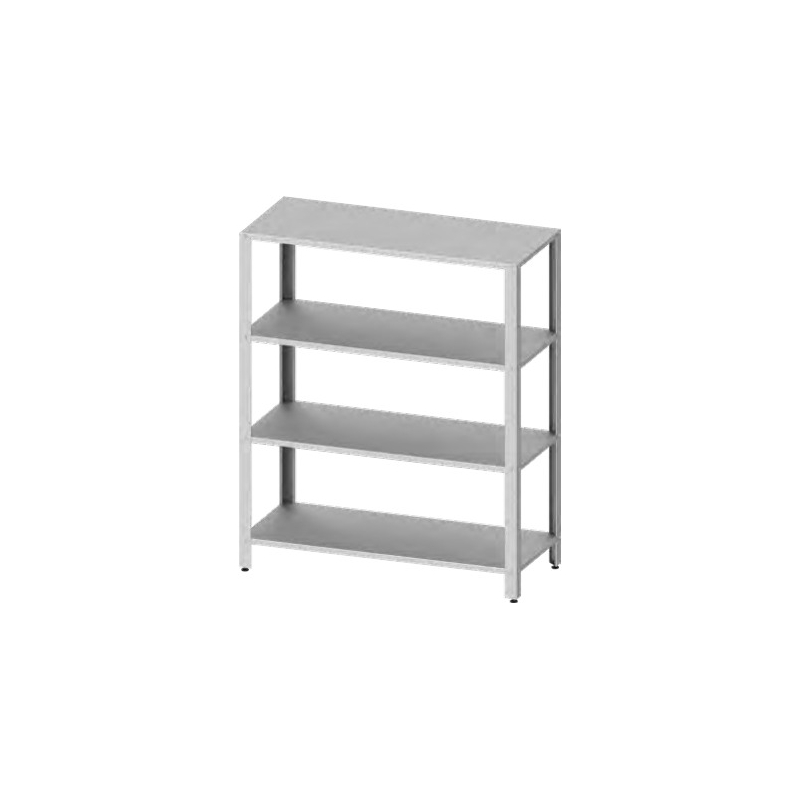 Rayonnage &agrave; &eacute;tag&egrave;res pleines Stalgast &mdash; 951886140 &mdash; Easy Line &mdash; 1400 &times; 600 &times; 1800 mm