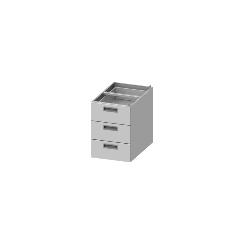 Bloc de tiroirs Stalgast &mdash; 952325043 &mdash; Easy Line &mdash; 590 &times; 540 mm