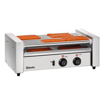 Grill &agrave; saucisses &agrave; rouleaux 7181 - Capacit&eacute; 18 unit&eacute;s - 104922 - Bartscher