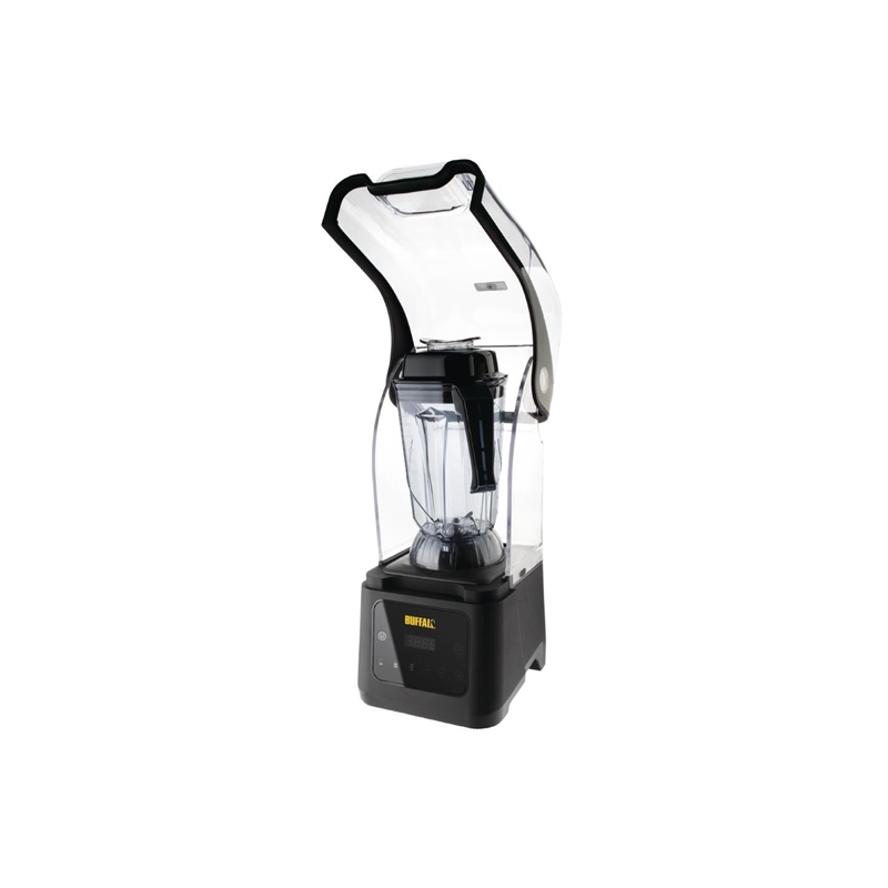 M&eacute;langeur Buffalo avec couverture sonore 2.5ltr ouvert cot&eacute;