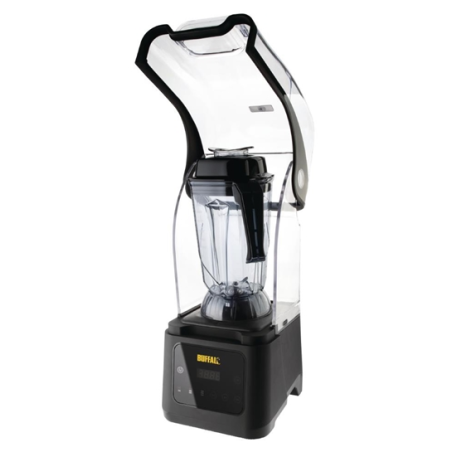 M&eacute;langeur Buffalo avec couverture sonore 2.5ltr ouvert cot&eacute;