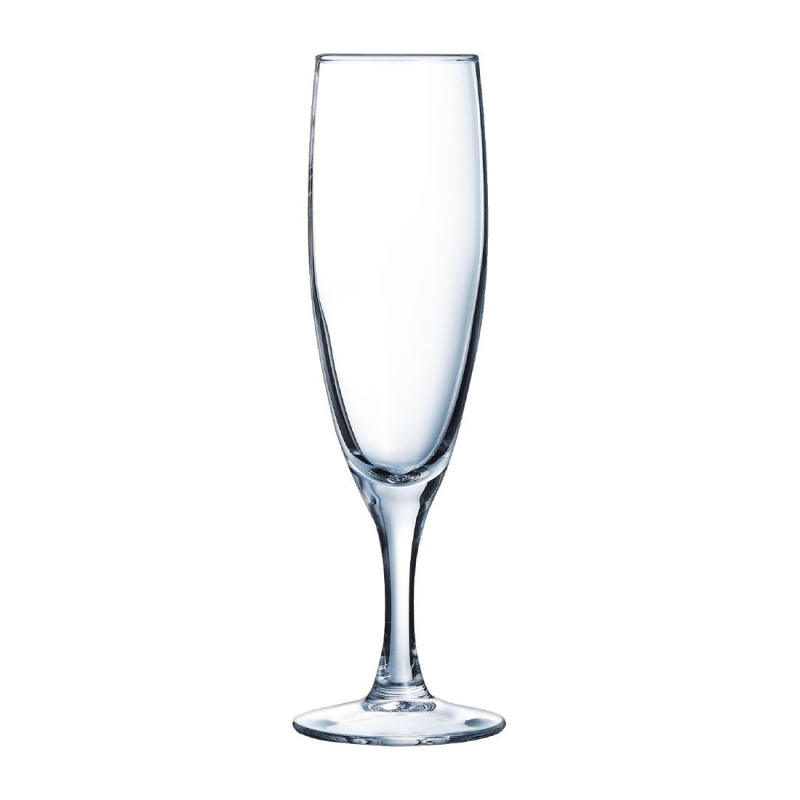 Arcoroc Elegance champagne flutes 130ml