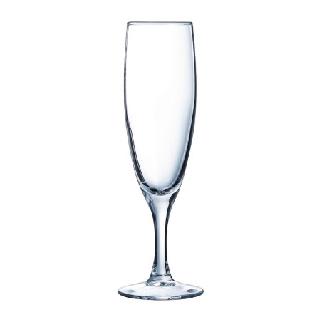Arcoroc Elegance champagne flutes 130ml