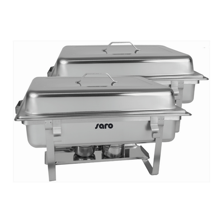 Plat-r&eacute;chaud twin pack - SARO