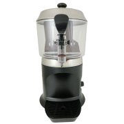 Warme chocolademelk dispenser NINA zwart - SARO front